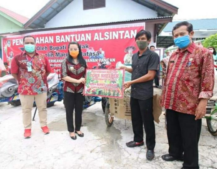 Perkuat Cadangan Pangan Bupati Landak  Percepat Penyaluran 